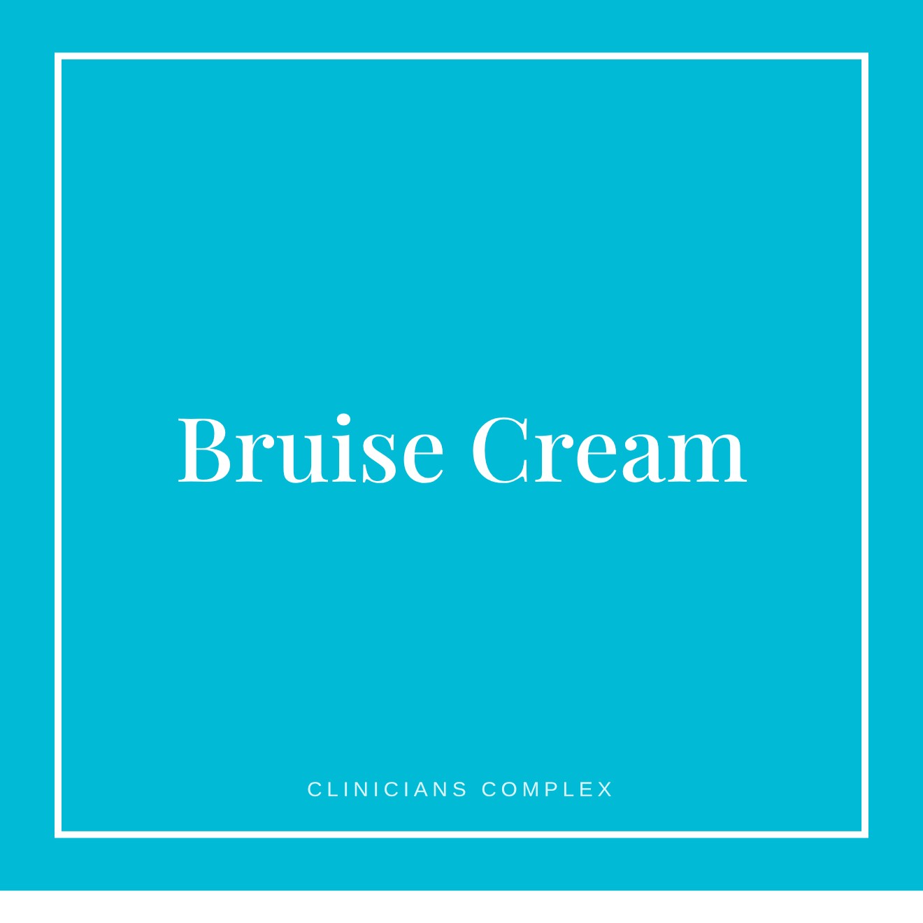 Clinicians Complex Bruise Cream