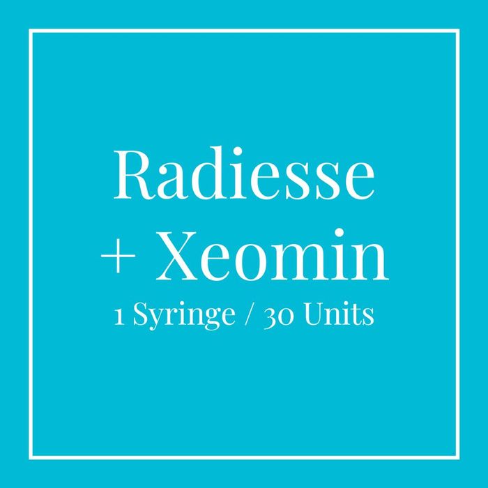 Radiesse + Xeomin