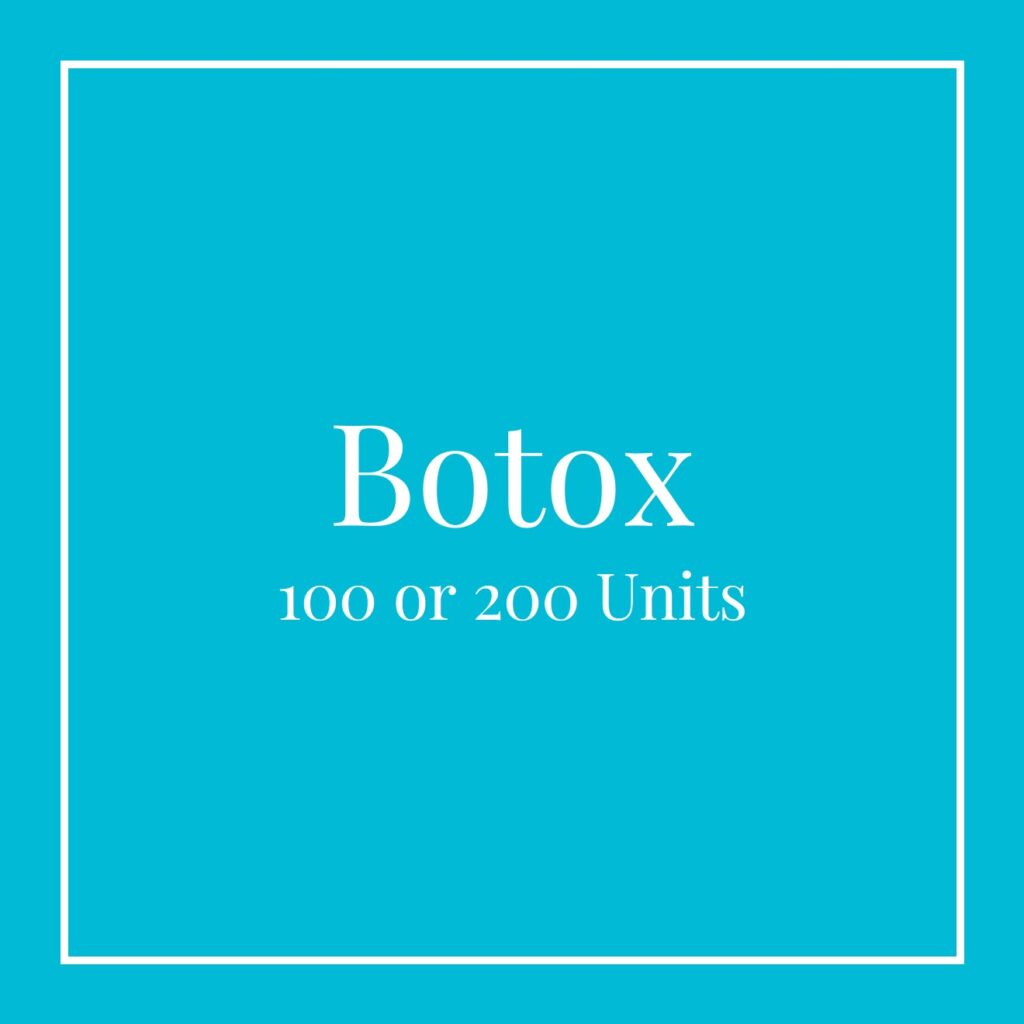 Botox | 100 or 200 Units | RenewalMD