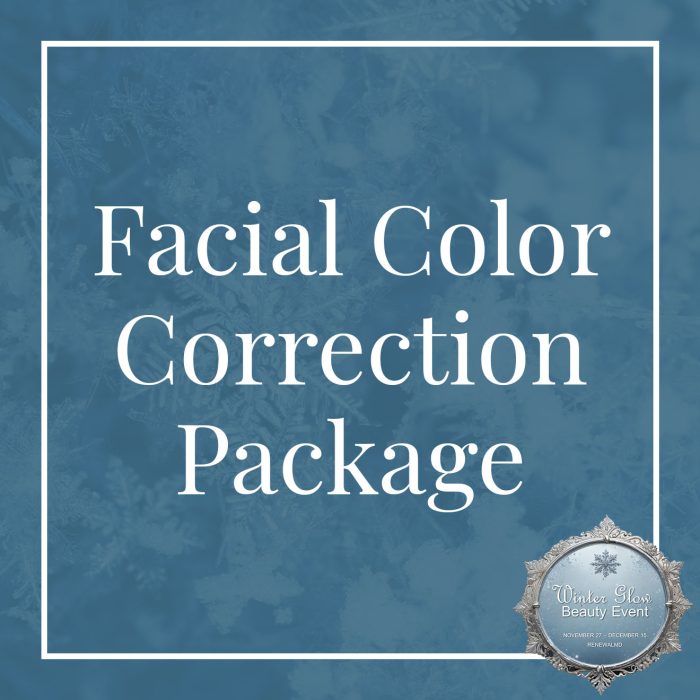 Day 12 of the 12 Days of Winter Glow - Facial Color Correction Package